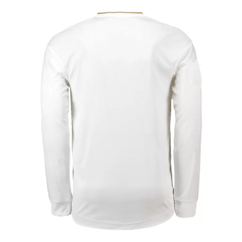 Men's Retro 2019/20 Real Madrid Home Long Sleeves Soccer Jersey Shirt - Fan Version - Pro Jersey Shop