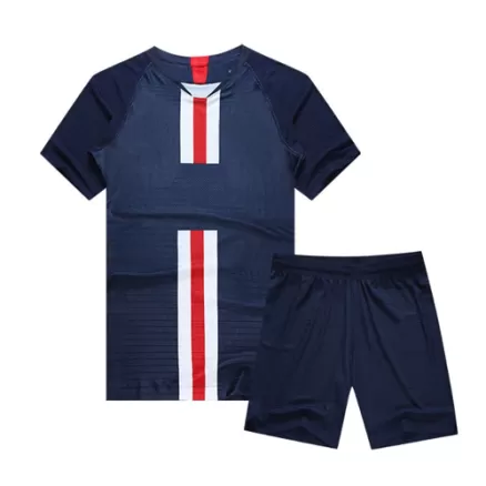 PSG Style Customize Team Navy Soccer Jerseys Kit(Shirt+Short) - Pro Jersey Shop