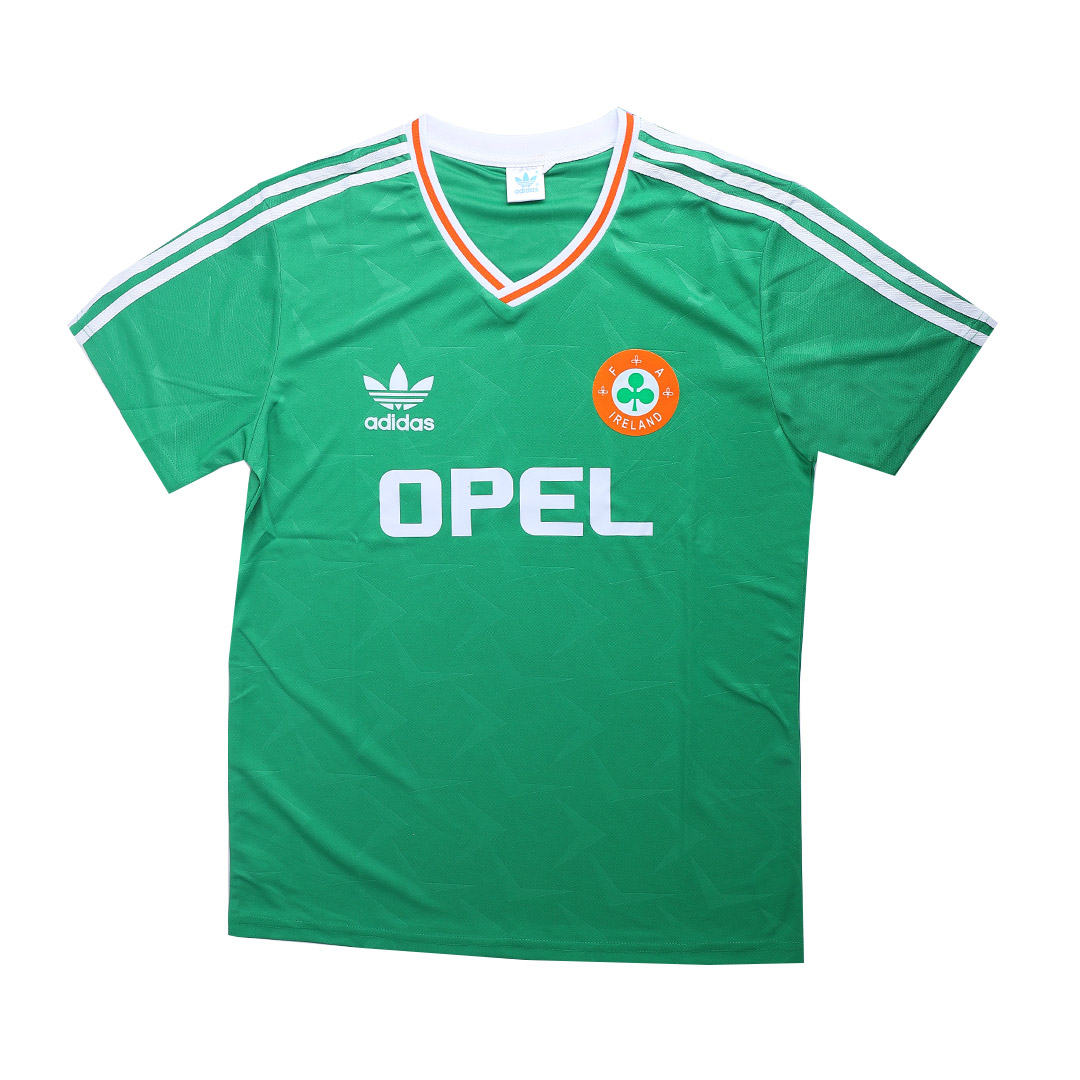 Tareas del hogar Ajustable lanzamiento Men's Retro 1990 Ireland Home Soccer Jersey Shirt Adidas | Pro Jersey Shop