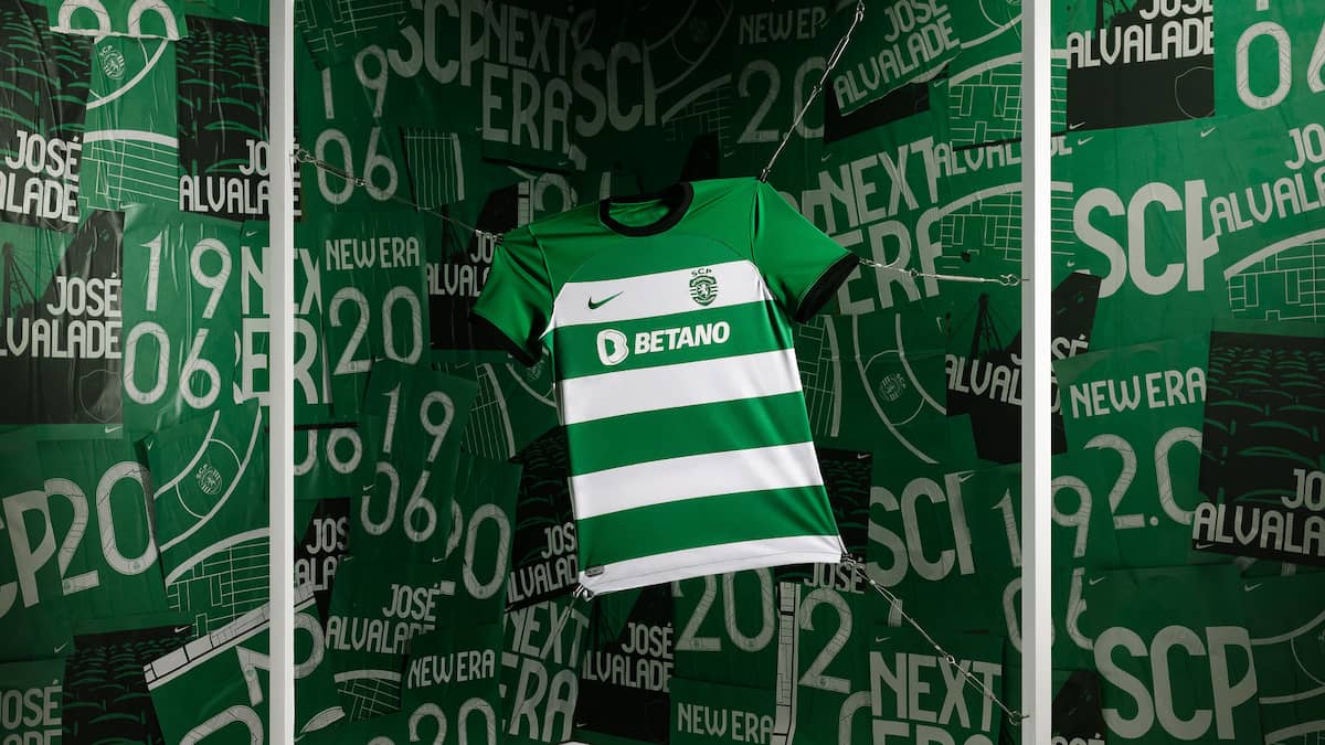 2023/24 Sporting CP home jersey