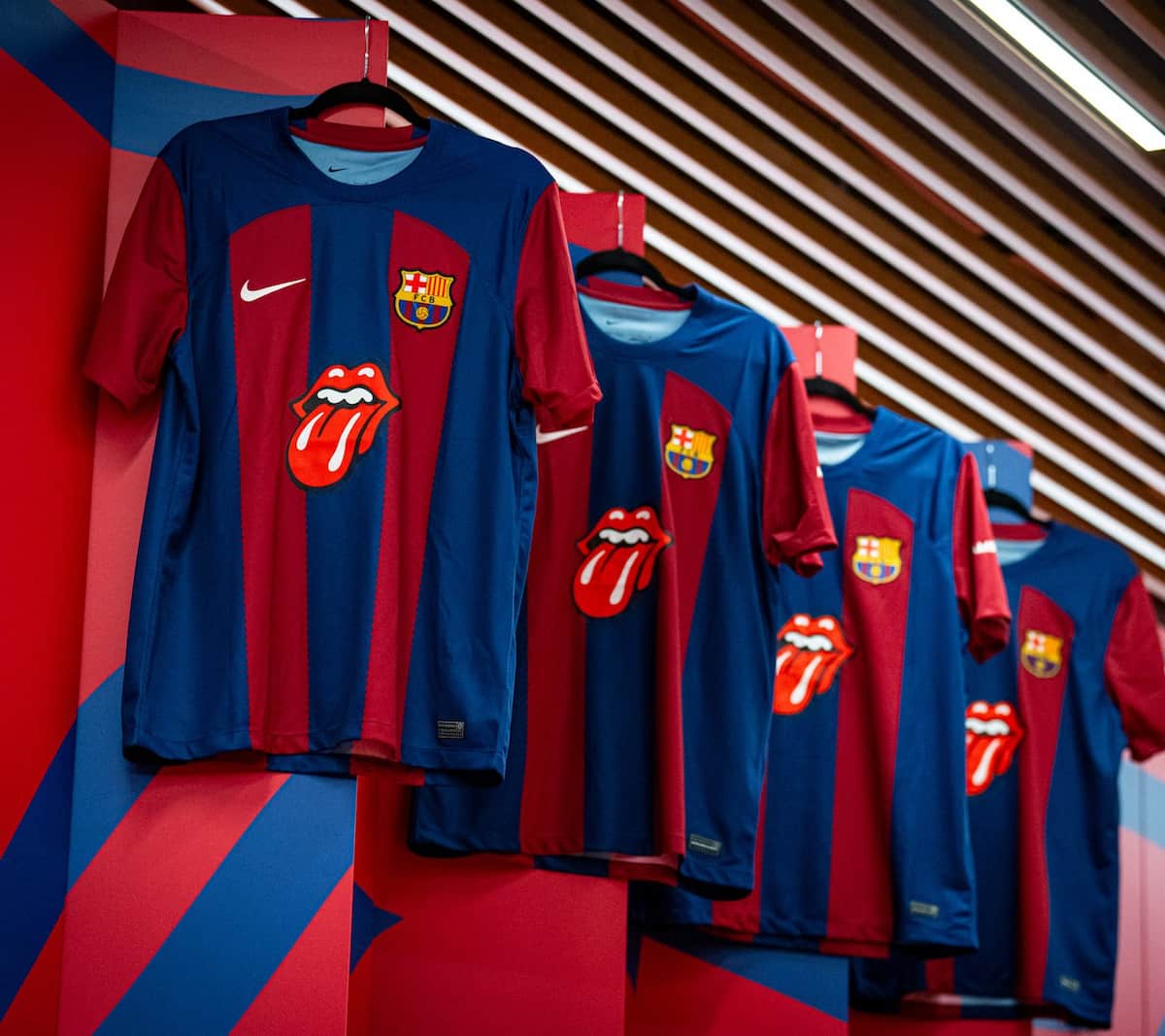 Barcelona x Rolling Stones Jersey