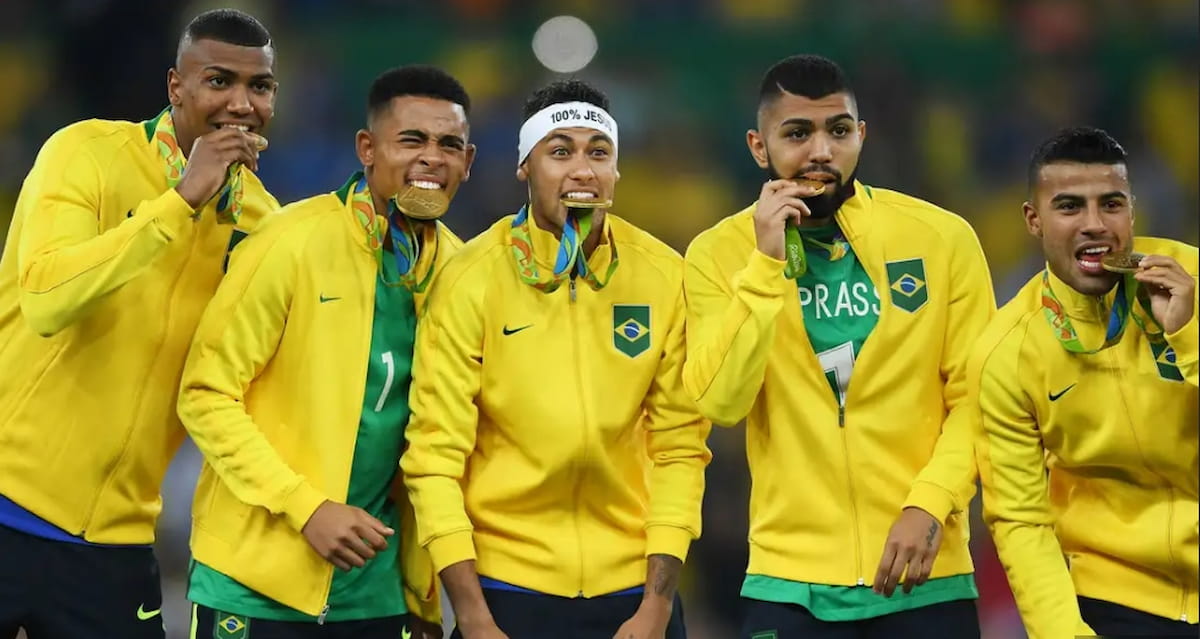 neymar wins gold medal in Olympics.jpg