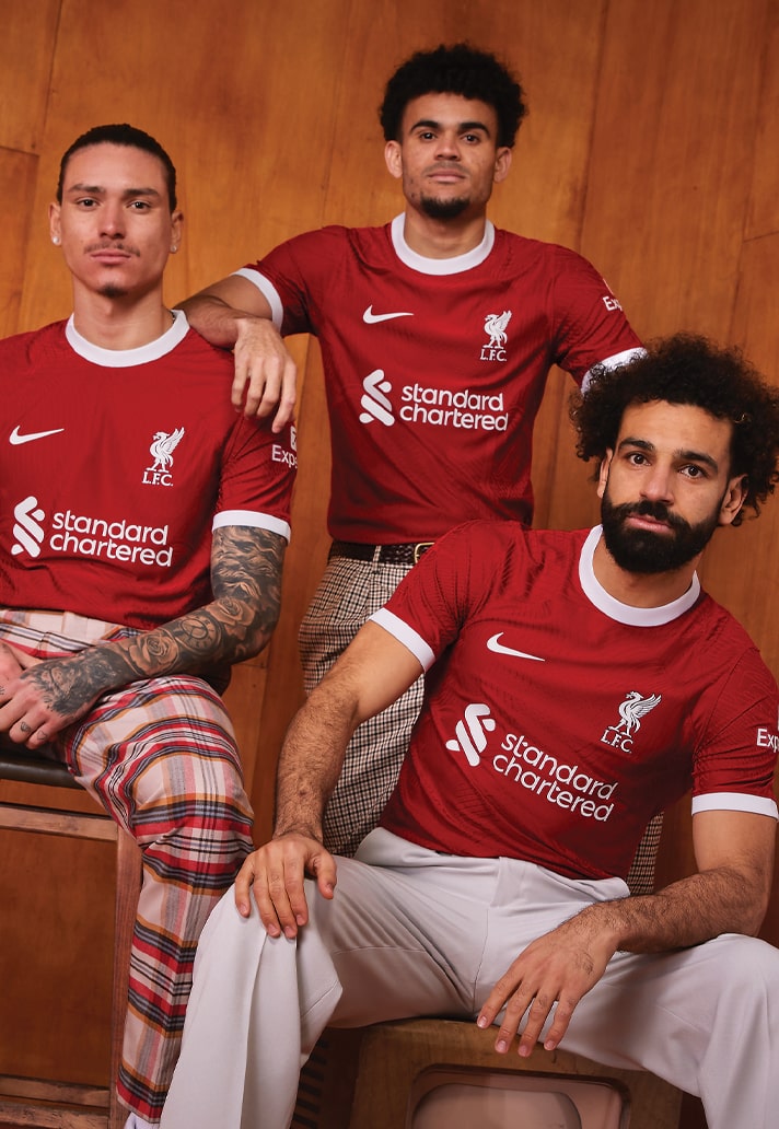 Liverpool 2023 24 home jersey