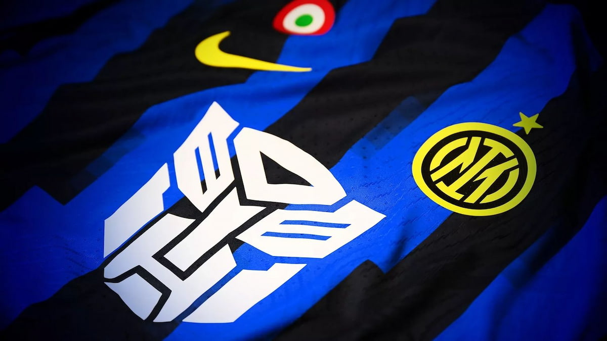 Inter Milan X Transformers shirt