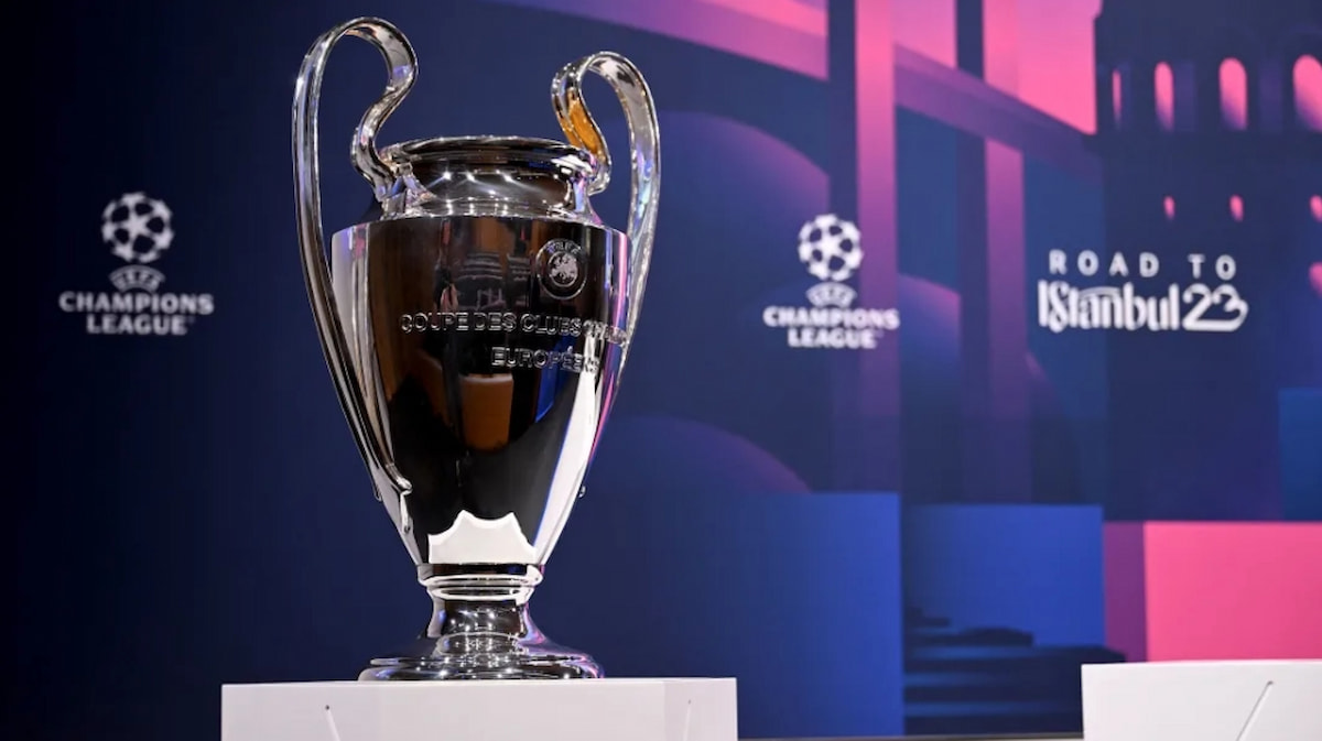 trophy of champions league