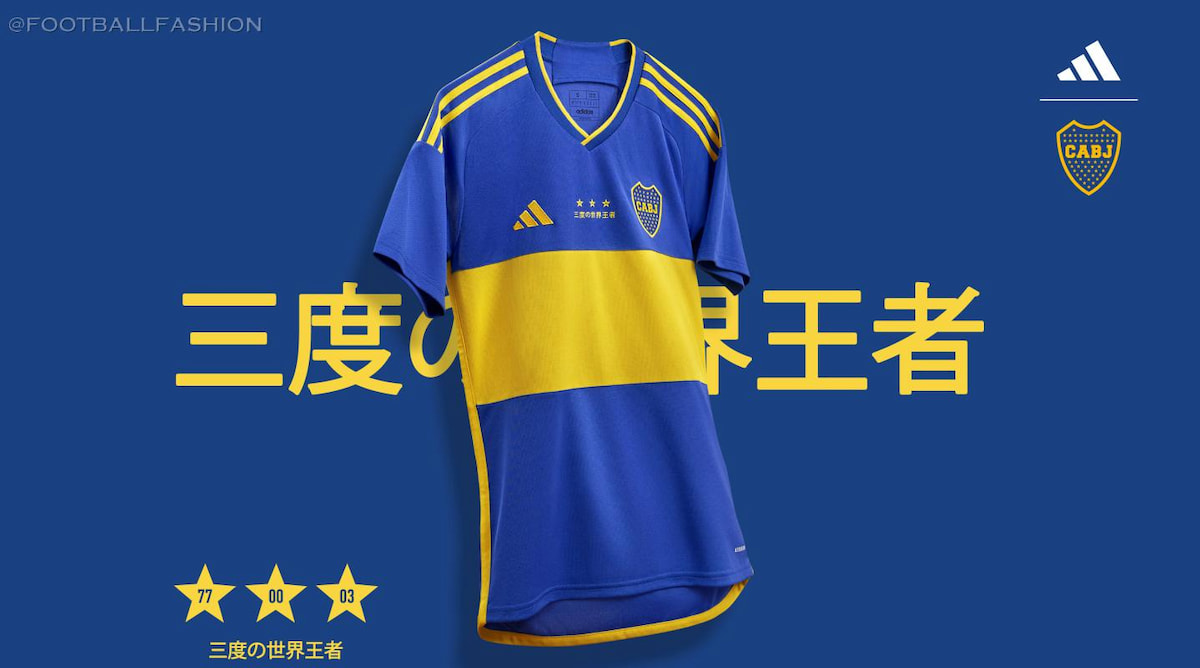 Boca Juniors Club World Cup Anniversary Kit 23/24