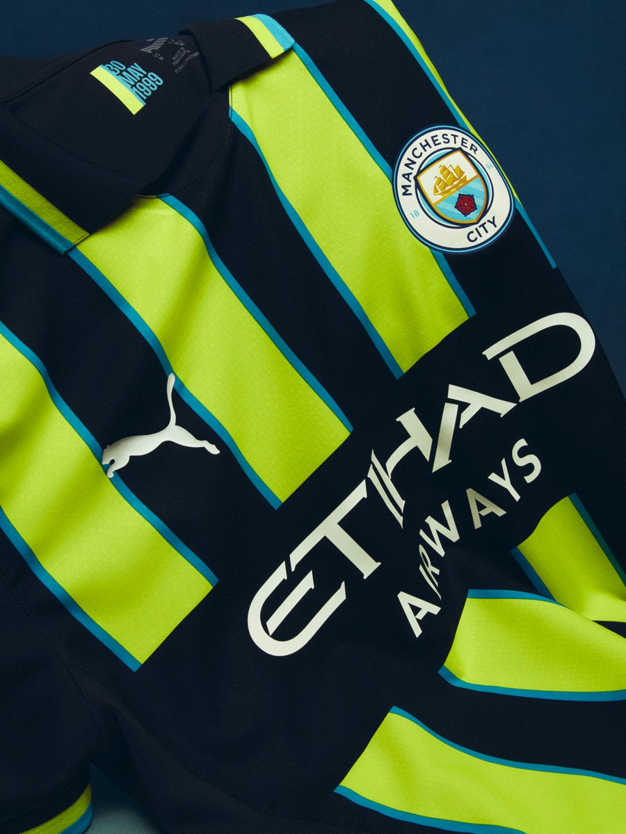 HAALAND #9 Men's UCL Manchester City Away Soccer Jersey 2024-25.jpg