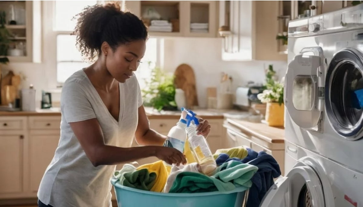 Use a mild detergent to clean soccer jersey