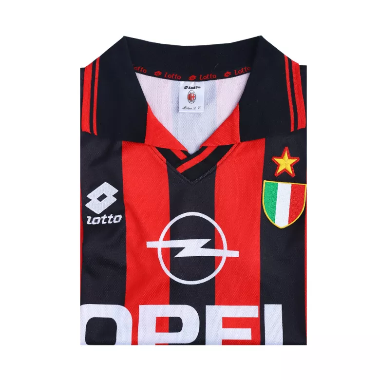 Men's Retro 1996/97 AC Milan Home Soccer Jersey Shirt - Pro Jersey Shop