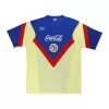 1988 Club America Home Blue&Yellow Retro Jerseys Shirt - Pro Jersey Shop