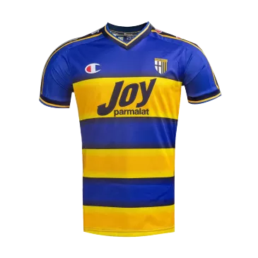 Men's Retro 2001/02 Parma Calcio 1913 Home Soccer Jersey Shirt Champion - Pro Jersey Shop