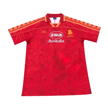 Men's Retro 1995/96 Roma Home Soccer Jersey Shirt Adidas - Pro Jersey Shop
