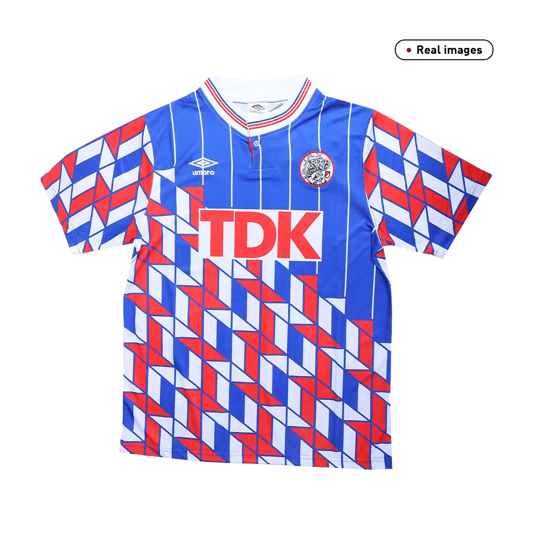 Men's Retro 1989/90 Ajax Away Soccer Jersey Shirt | Pro Jersey Shop