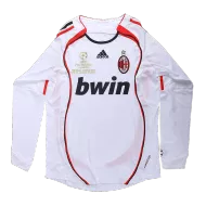 Men's Retro 2006/07 Replica AC Milan Away Long Sleeves Soccer Jersey Shirt Adidas - Pro Jersey Shop