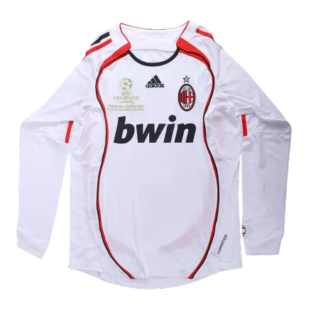Men's Retro 2006/07 AC Milan Away Long Sleeves Soccer Jersey Shirt - Fan Version - Pro Jersey Shop