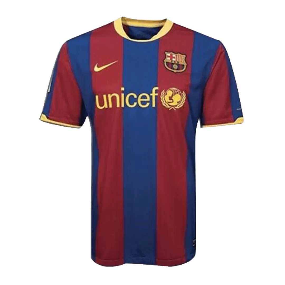 letterlijk Verloren hart Worden Men's Retro 2010/11 Barcelona Home Soccer Jersey Shirt Nike | Pro Jersey  Shop