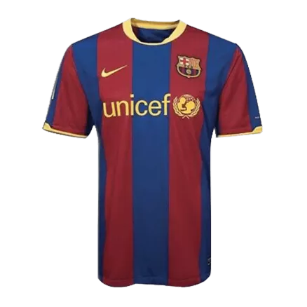 Men's Retro 2010/11 Barcelona Home Soccer Jersey Shirt - Pro Jersey Shop