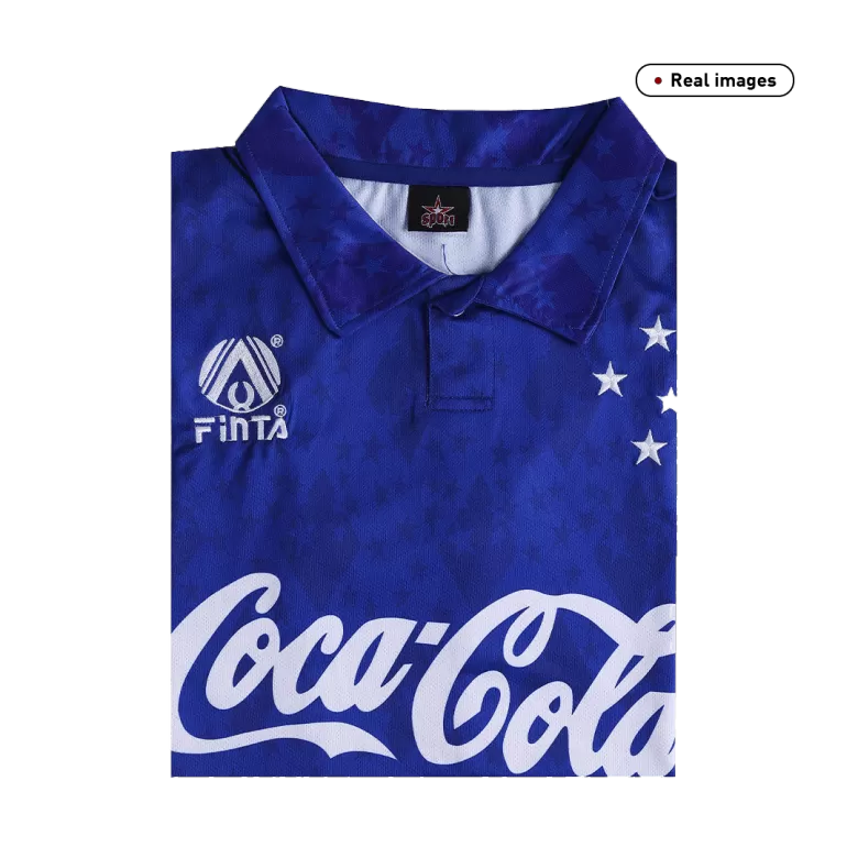 Men's Retro 1993/94 Cruzeiro EC Home Soccer Jersey Shirt - Pro Jersey Shop
