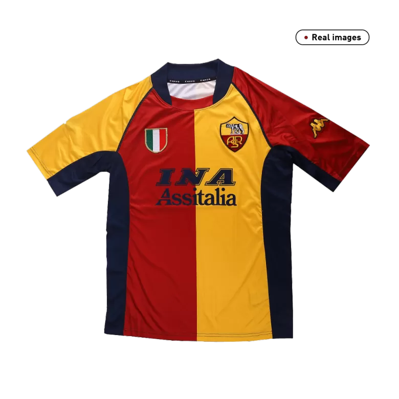 Men's Retro 2001/02 Roma Third Away Soccer Jersey Shirt - Pro Jersey Shop