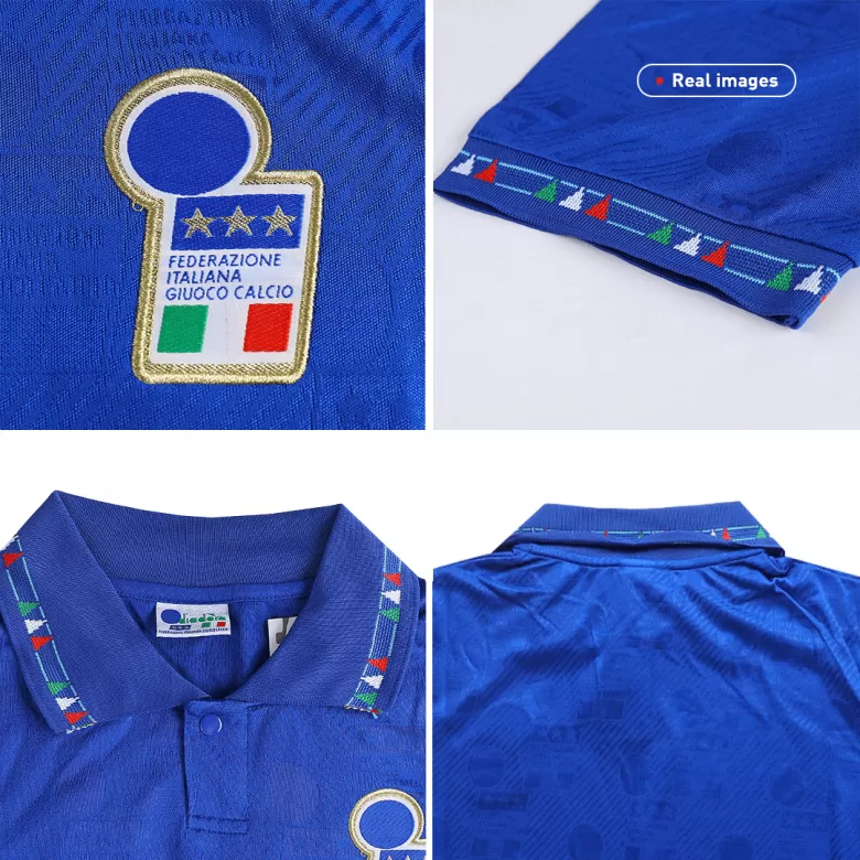 Men's Retro 1994 World Cup Italy Home Soccer Jersey Shirt - Pro Jersey Shop
