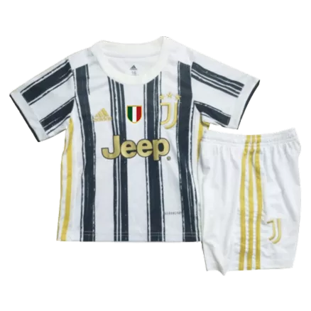 Men Juventus Home Soccer Jersey Kit (Jersey+Shorts) 2020/21 - Pro Jersey Shop