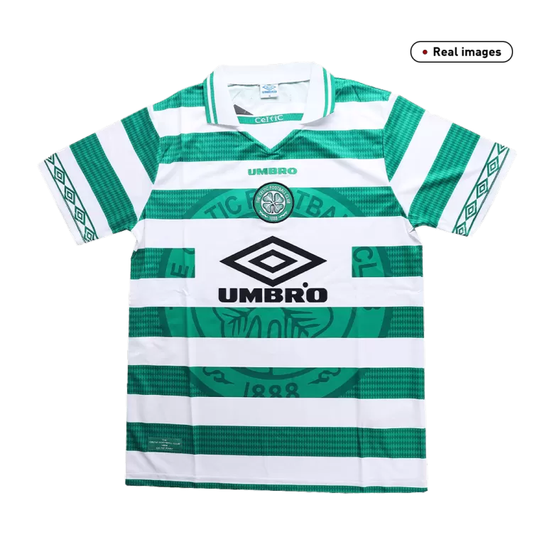 Men's Retro 1998/99 Celtic Home Soccer Jersey Shirt - Pro Jersey Shop