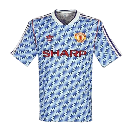 Men's Retro 1990/92 Manchester United Away Soccer Jersey Shirt - Pro Jersey Shop