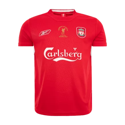 Men's Retro 2005 Liverpool League Soccer Jersey Shirt - Pro Jersey Shop