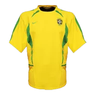 Men's Retro 2002/03 Brazil Home Soccer Jersey Shirt Umbro - World Cup Champion - Pro Jersey Shop