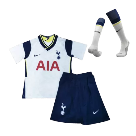 Kids Tottenham Hotspur Home Soccer Jersey Whole Kit (Jersey+Shorts+Socks) 2020/21 - Pro Jersey Shop