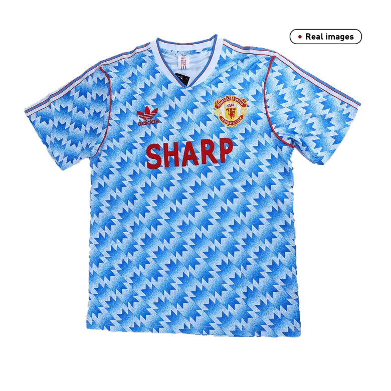Men's Retro 1990/92 Manchester United Away Soccer Jersey Shirt - Pro Jersey Shop
