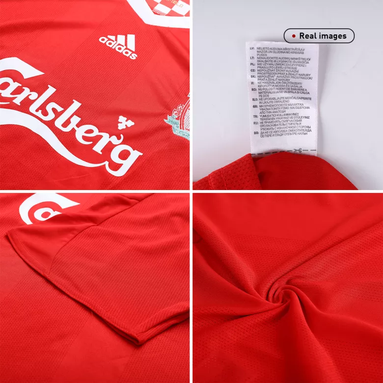 Men's Retro 2008/09 Liverpool Home Soccer Jersey Shirt - Pro Jersey Shop