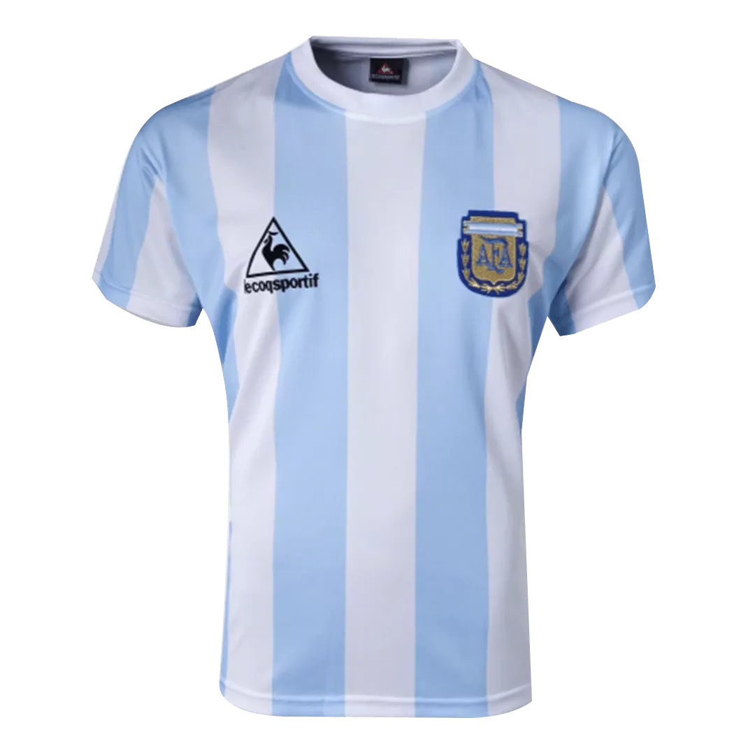 herinneringen capsule Specimen Men's Retro 1986 Argentina Home Soccer Jersey Shirt - World Cup Champion |  Pro Jersey Shop