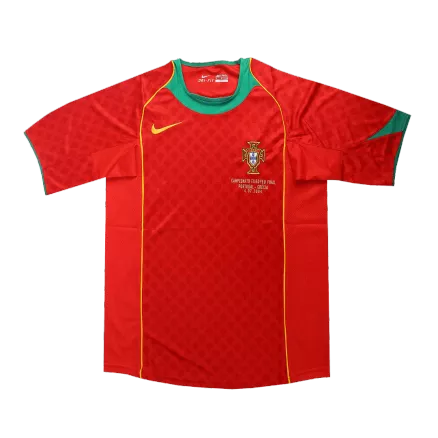 Men's Retro 2004 Portugal Home Soccer Jersey Shirt - Pro Jersey Shop