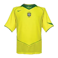 Men's Retro 2004 Brazil Home Soccer Jersey Shirt Nike - Pro Jersey Shop