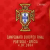 Euro Final Men's Retro 2004 Portugal Home Soccer Jersey Shirt - Pro Jersey Shop