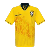 Men's Retro 1993/94 Brazil Home Soccer Jersey Shirt Umbro - World Cup Champion - Pro Jersey Shop