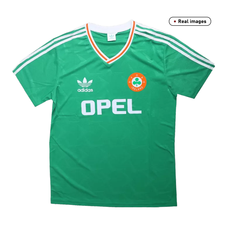 Men's Retro 1990 Ireland Home Soccer Jersey Shirt - Pro Jersey Shop