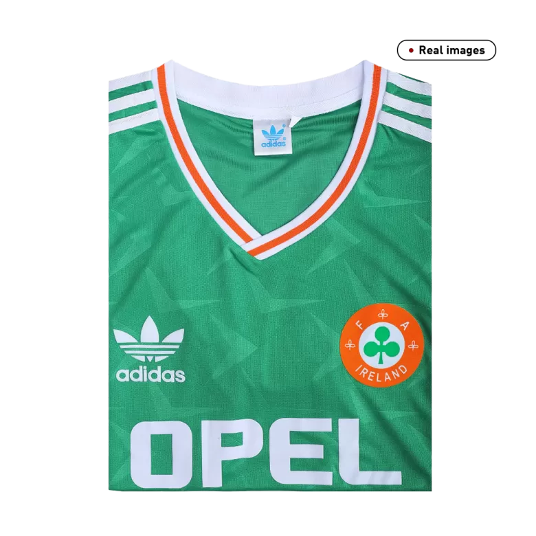 Men's Retro 1990 Ireland Home Soccer Jersey Shirt - Pro Jersey Shop