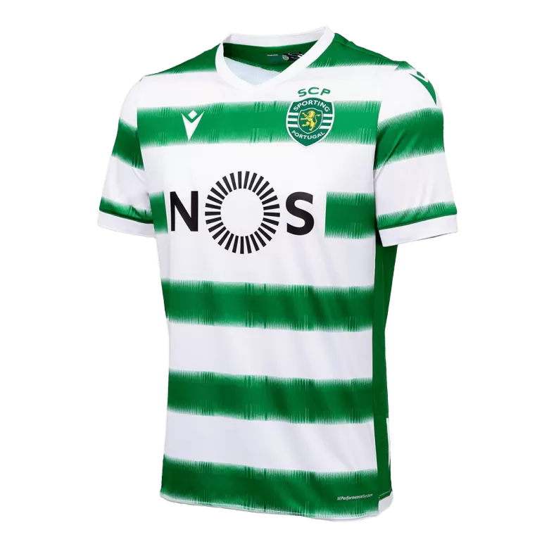 20/21 Sporting Lisbon Home Green&White Soccer Jerseys Shirt - Pro Jersey Shop