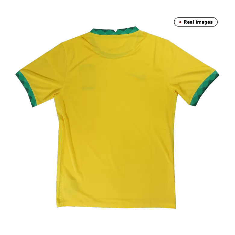 Men's Replica CALBERTO #4 Brazil Home Soccer Jersey Shirt 2021 - Pro Jersey Shop
