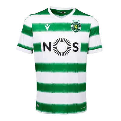 20/21 Sporting Lisbon Home Green&White Soccer Jerseys Shirt - Pro Jersey Shop