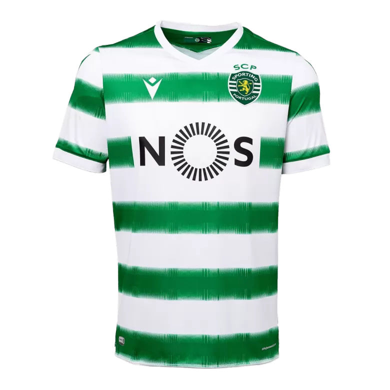 20/21 Sporting Lisbon Home Green&White Soccer Jerseys Shirt - Pro Jersey Shop