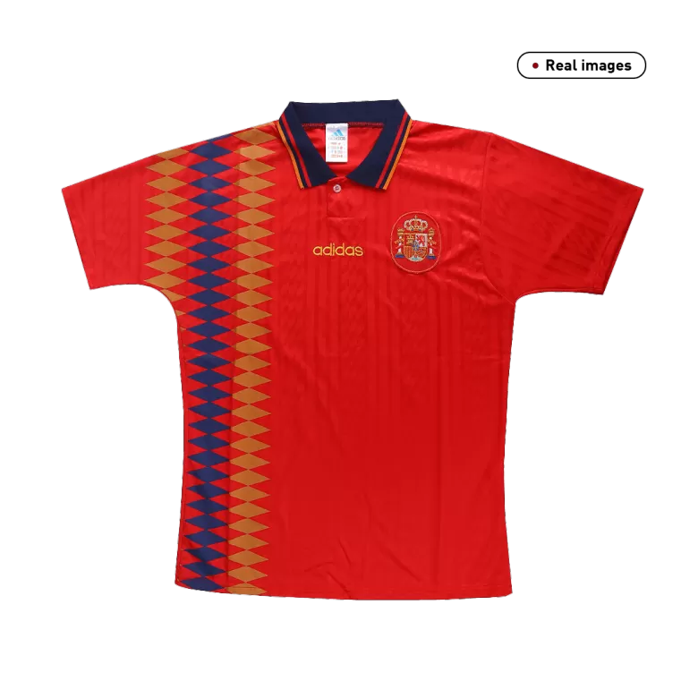 Men's Retro 1994 Spain Home Soccer Jersey Shirt - Pro Jersey Shop