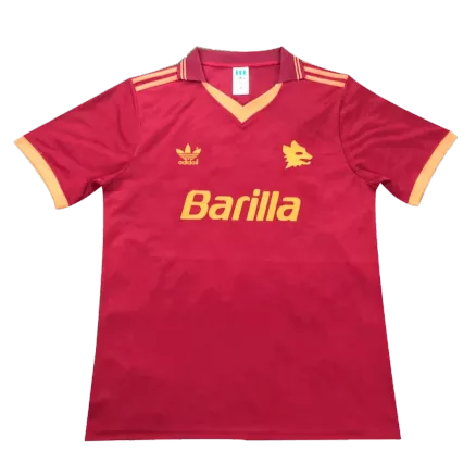 Men's Retro 1992/94 Roma Home Soccer Jersey Shirt - Pro Jersey Shop
