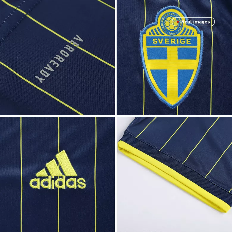 Men's KULUSEVSKI #15 Sweden Away Soccer Jersey Shirt 2020 - Fan Version - Pro Jersey Shop