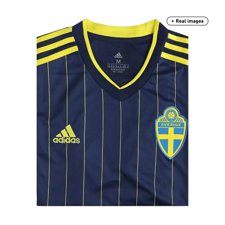 Men's KULUSEVSKI #15 Sweden Away Soccer Jersey Shirt 2020 - Fan Version - Pro Jersey Shop