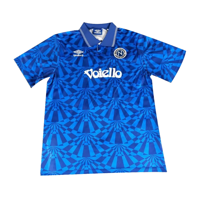 Men's Retro 1991/93 Napoli Home Soccer Jersey Shirt - Pro Jersey Shop
