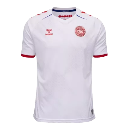 Men's Denmark Away Soccer Jersey Shirt 2021 - Fan Version - Pro Jersey Shop