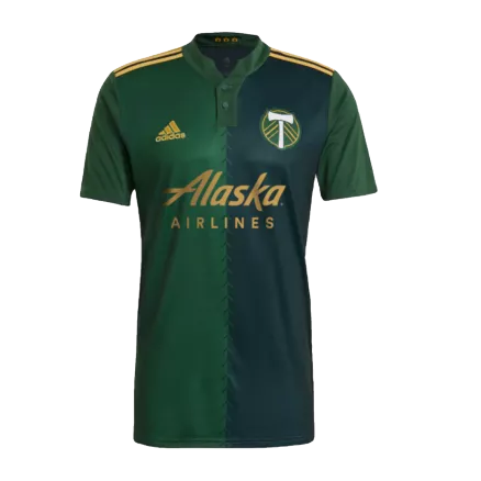 Men's Authentic Portland Timbers Home Soccer Jersey Shirt 2021 - Pro Jersey Shop